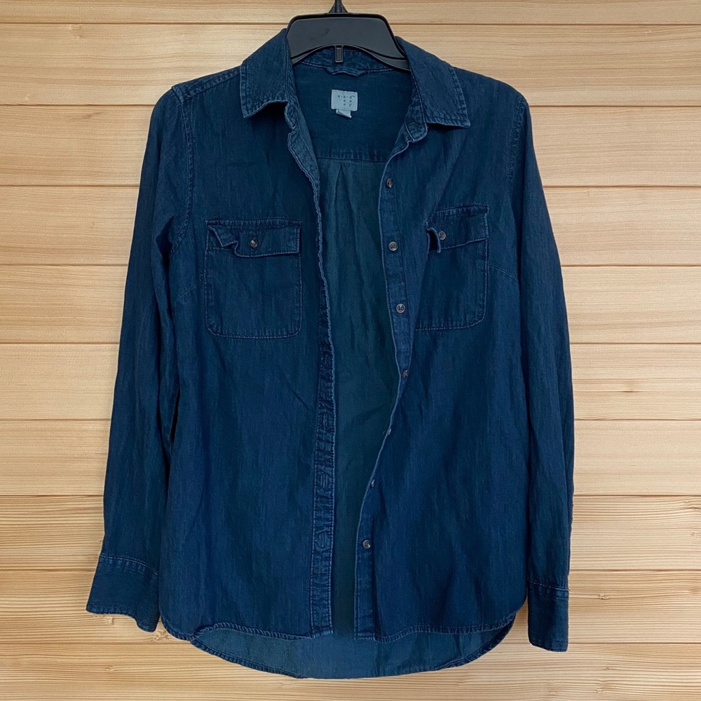 Denim Button Up Shirt